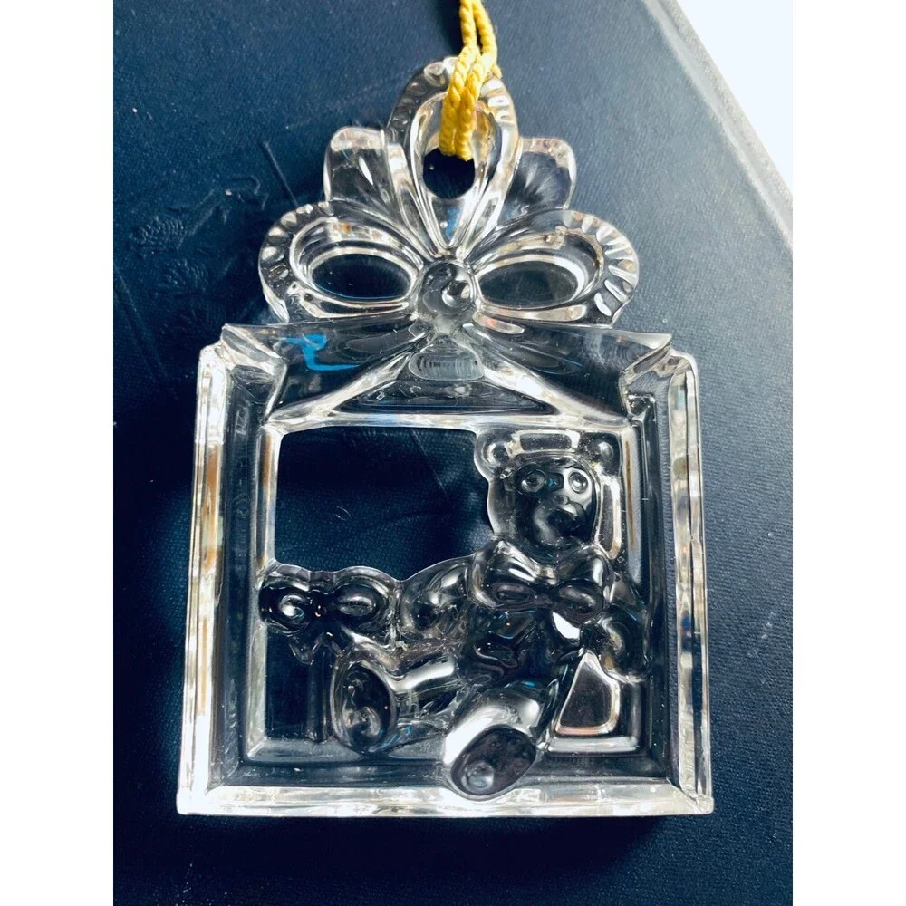 Crystal Gift Box baby Teddy Ornament